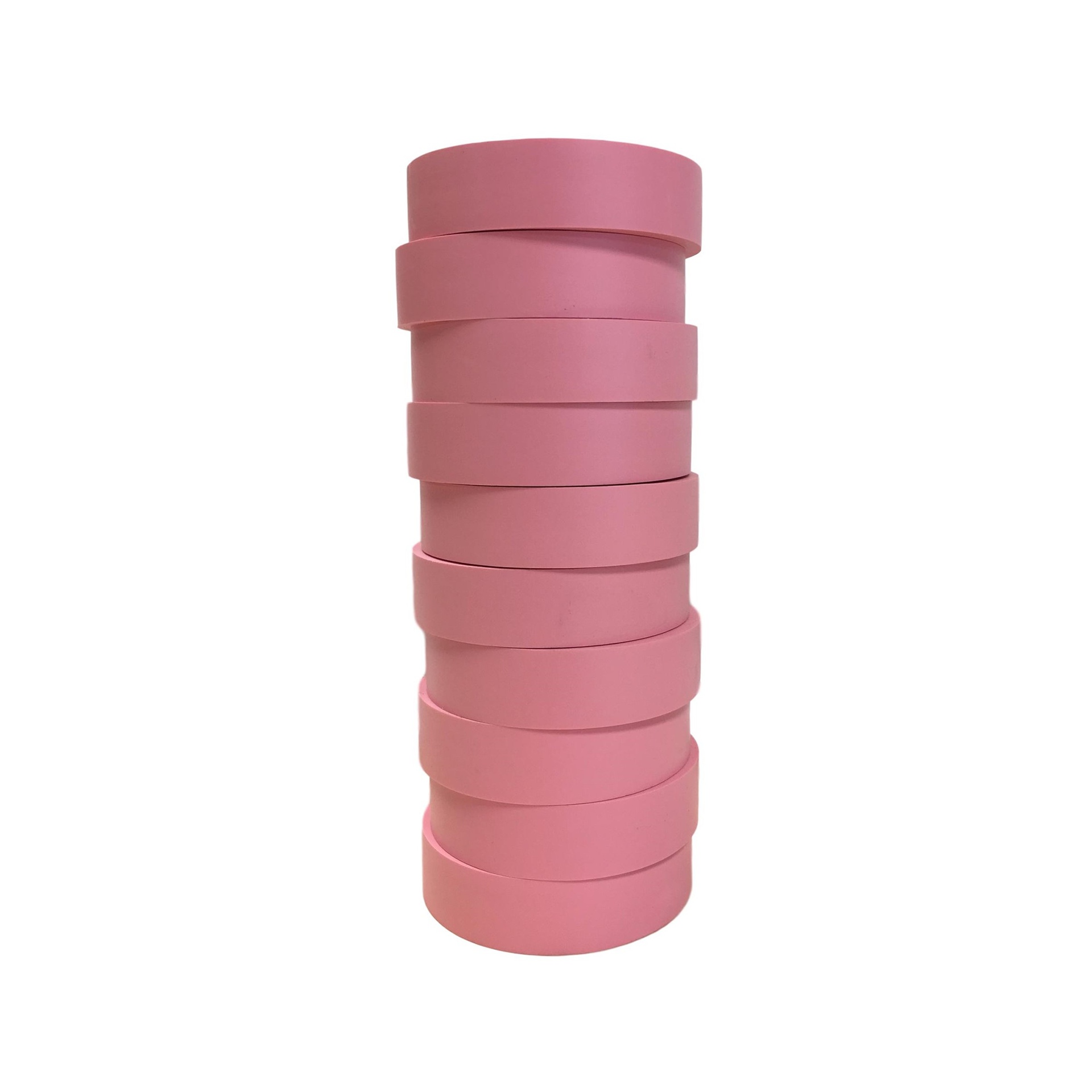 MAT Professional Grade Electrical Tape Pink - 3/4 inch x 66ft. -  Waterproof, Flame Retardant, & Strong Rubber Based Adhesive for Use At No  More Than